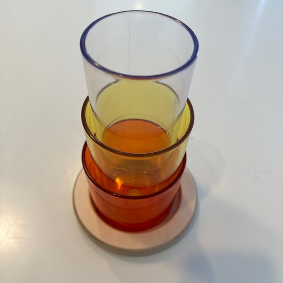 Lovevery transparent tube tower Montessori wood toy - Picture 2 of 4